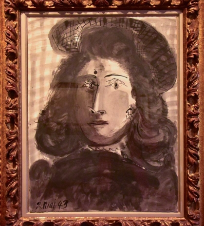 Mujer con sombrero - Pablo Picasso