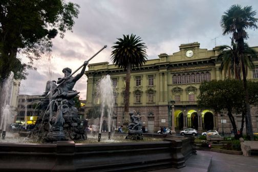 Parc Sucre à Riobamba
